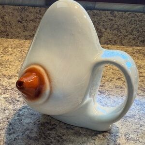 Ceramic Novelty Boob  Mug